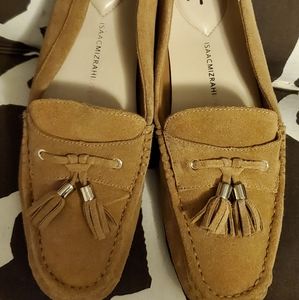 Isaac Mizrahi Suade Loafers